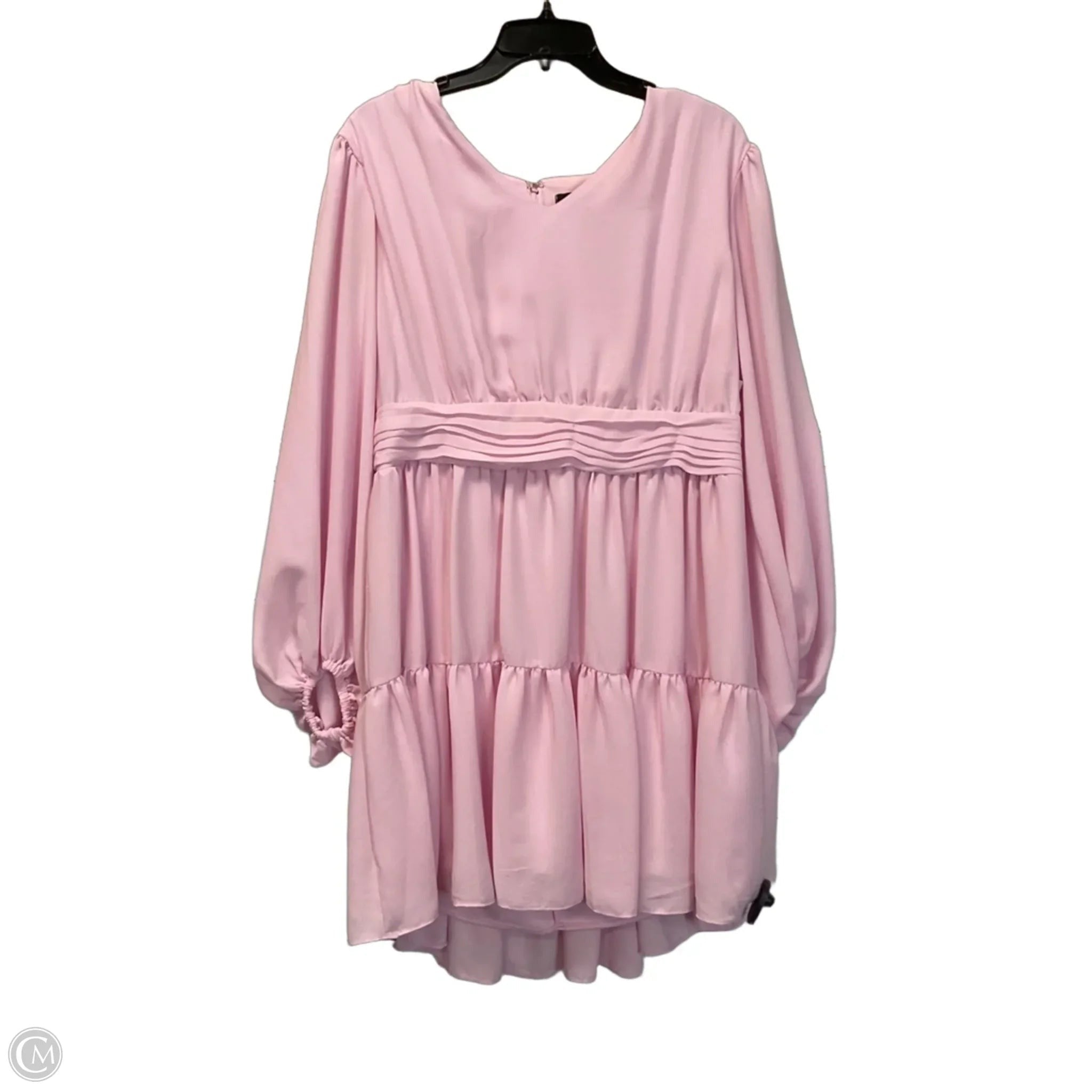 Dress Casual Midi By Msk In Pink, Size: L
