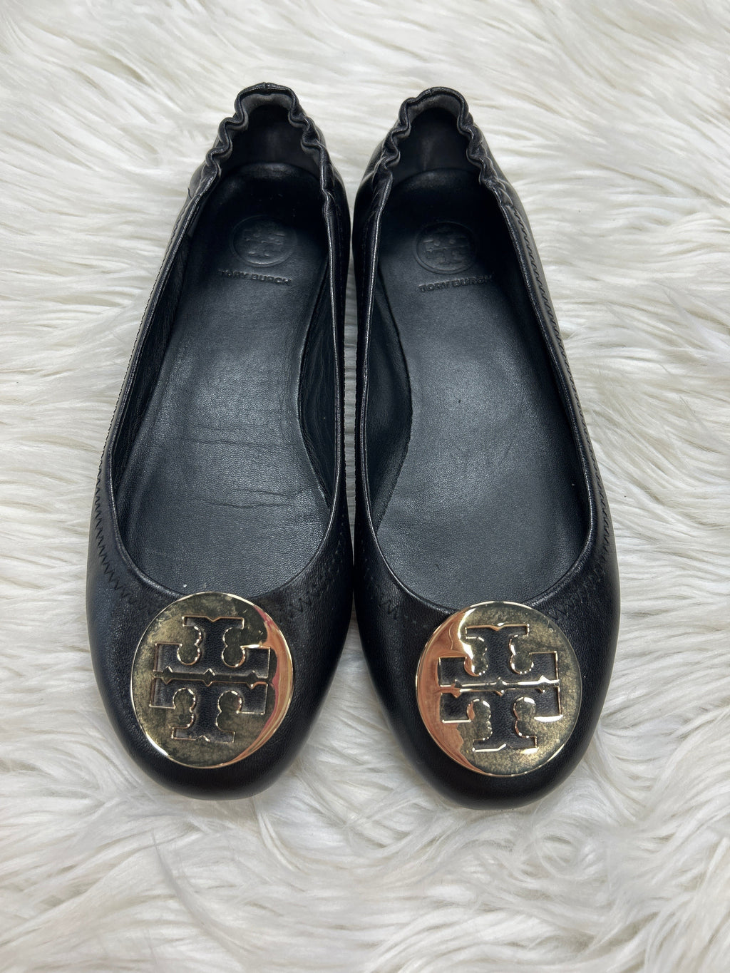 Shoes Designer By Tory Burch In Black, Size:7