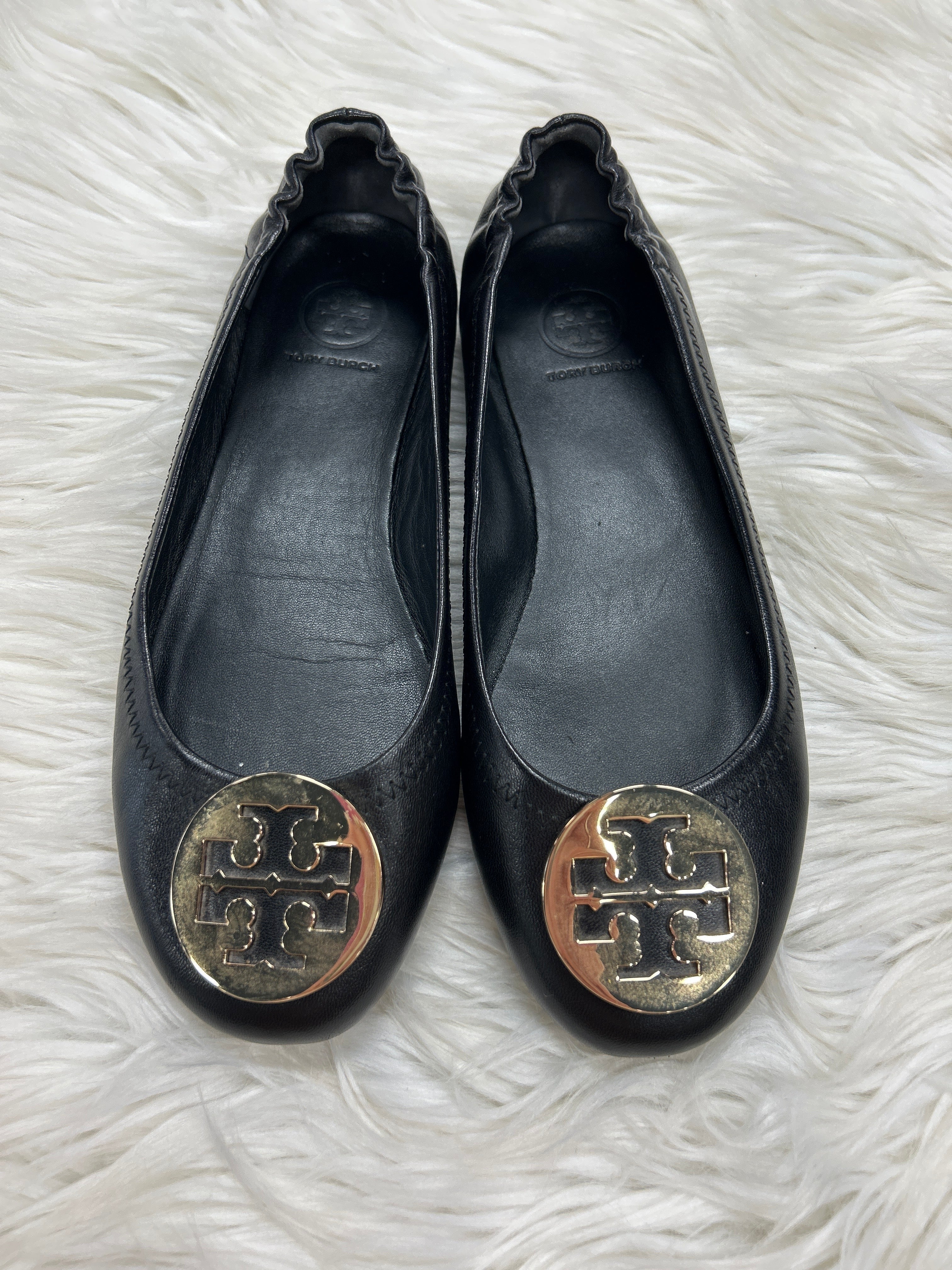 Shoes Designer By Tory Burch In Black, Size:7