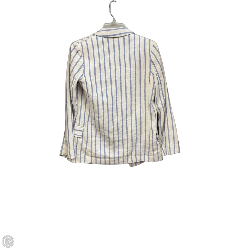 Blazer By H&m In Striped Pattern, Size: Xs