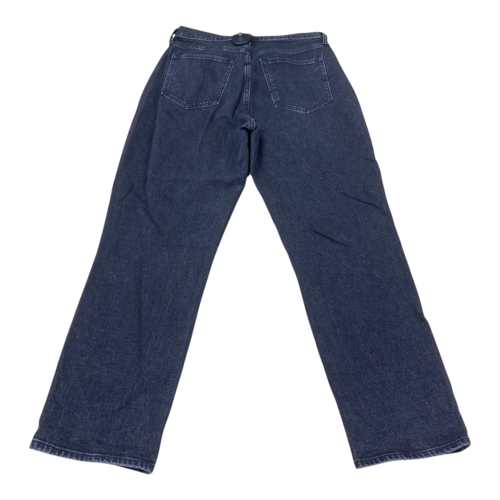Jeans Straight By Abercrombie And Fitch In Black Denim, Size:8L
