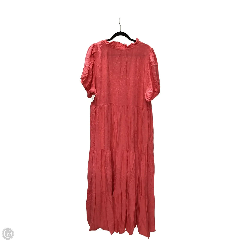 Dress Casual Maxi By Crown And Ivy In Pink, Size: 4x