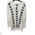 Sweater By Lane Bryant In White, Size: 2x