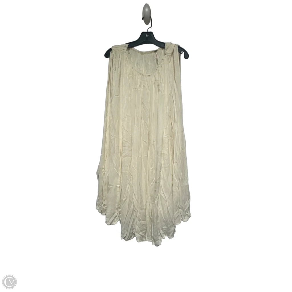 Top Sleeveless By Free People In Cream, Size: L