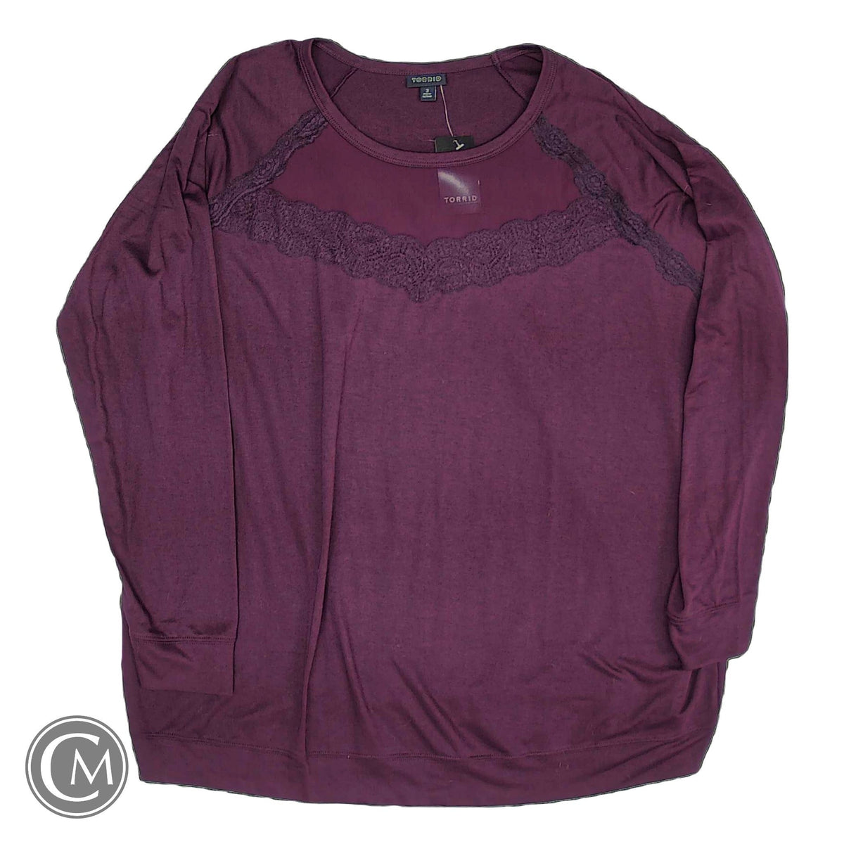 Top Ls By Torrid In Purple, Size: 3x