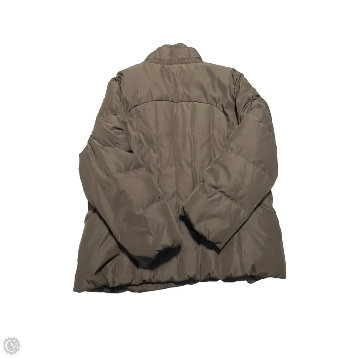 Coat Puffer & Quilted By Calvin Klein In Brown, Size: Xxl