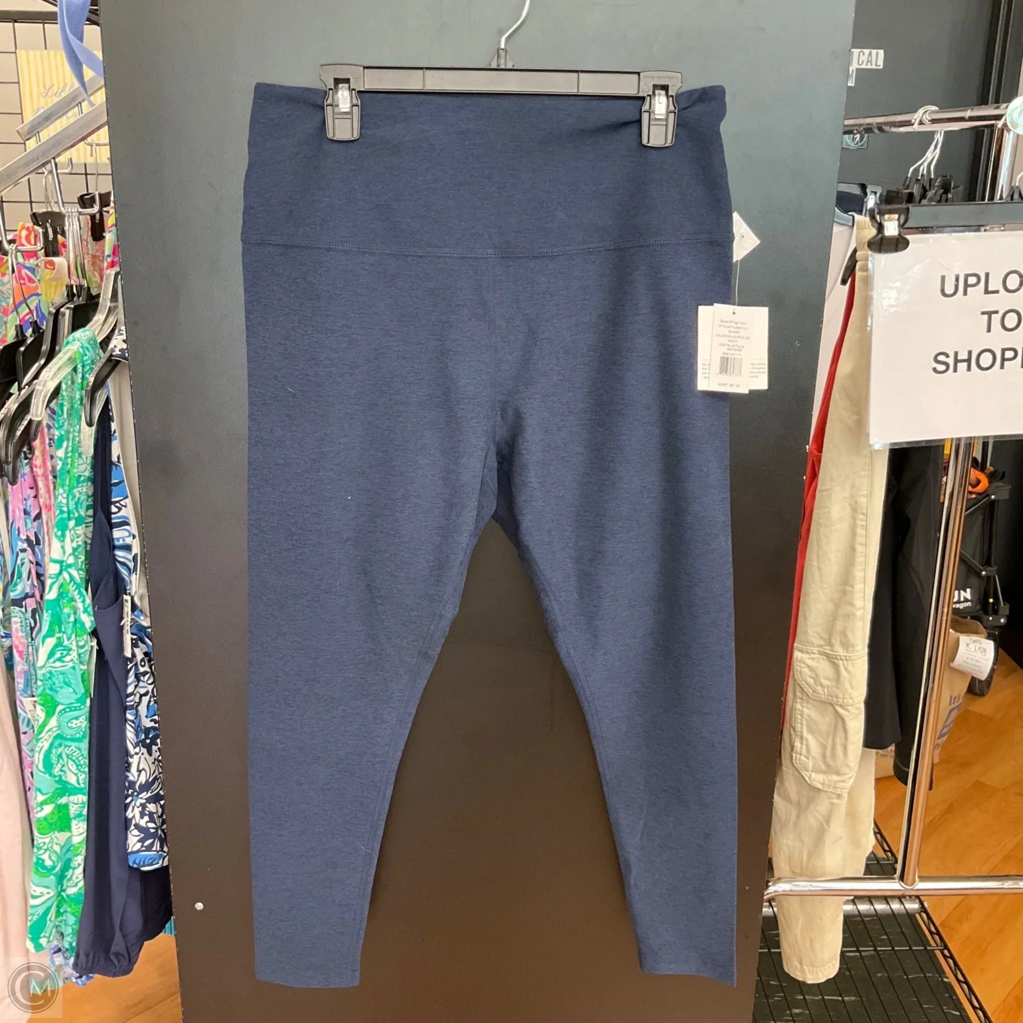 Athletic Leggings By Beyond Yoga In Blue, Size: 2x