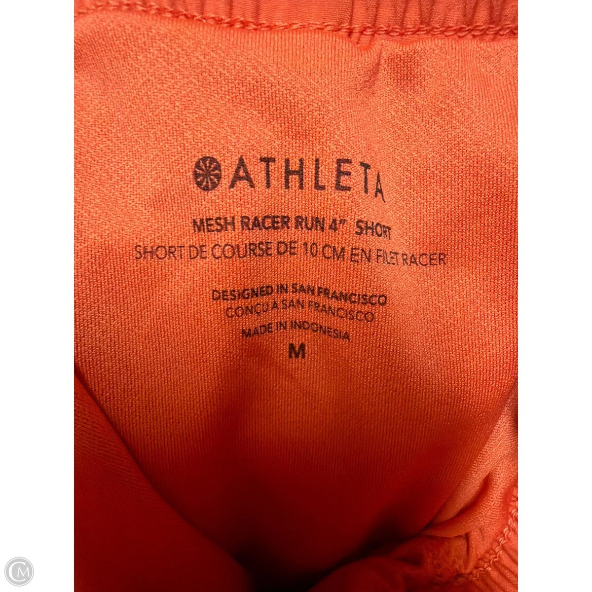 Athletic Shorts By Athleta In Orange, Size: M