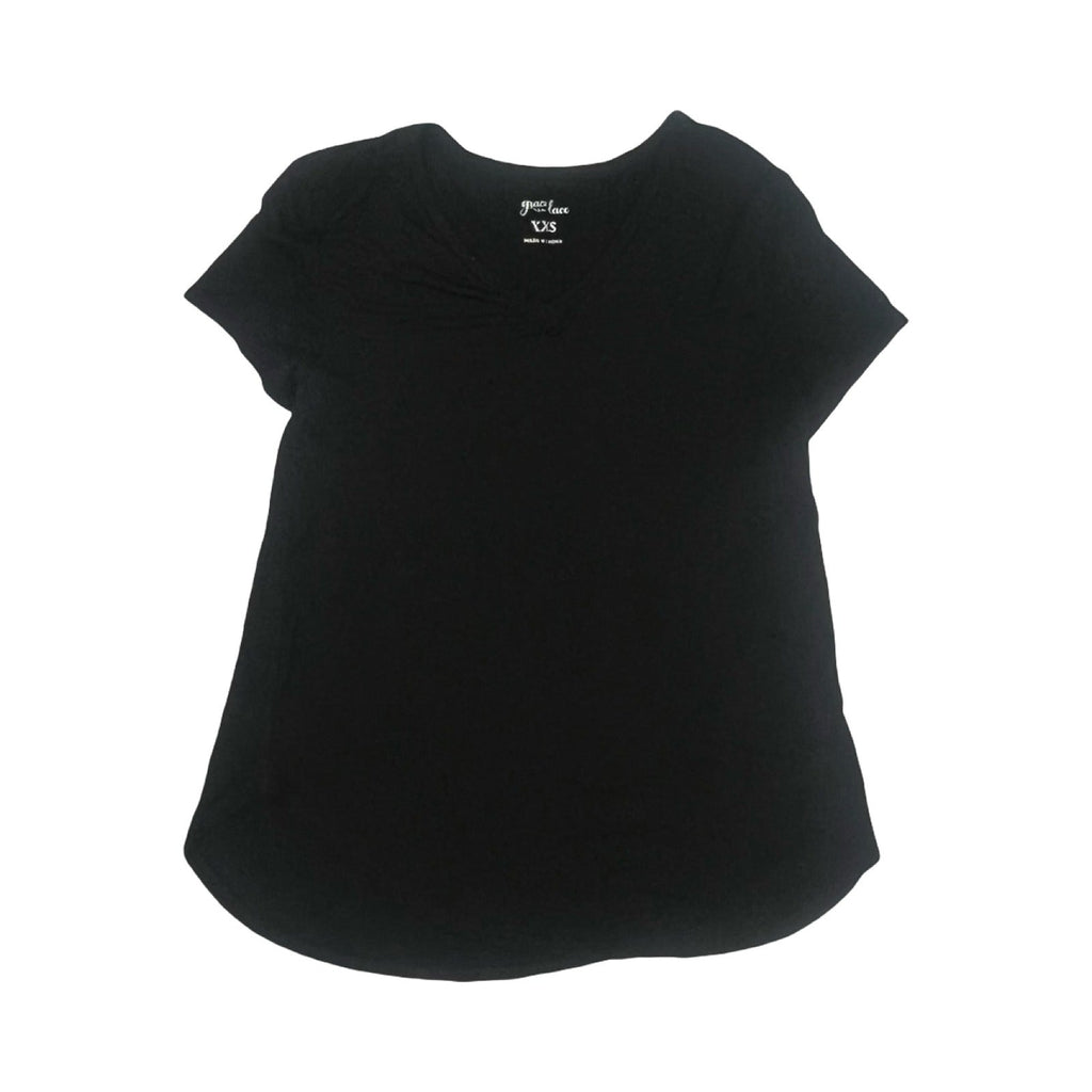 Top Ss By Grace & Lace In Black, Size:Xxs