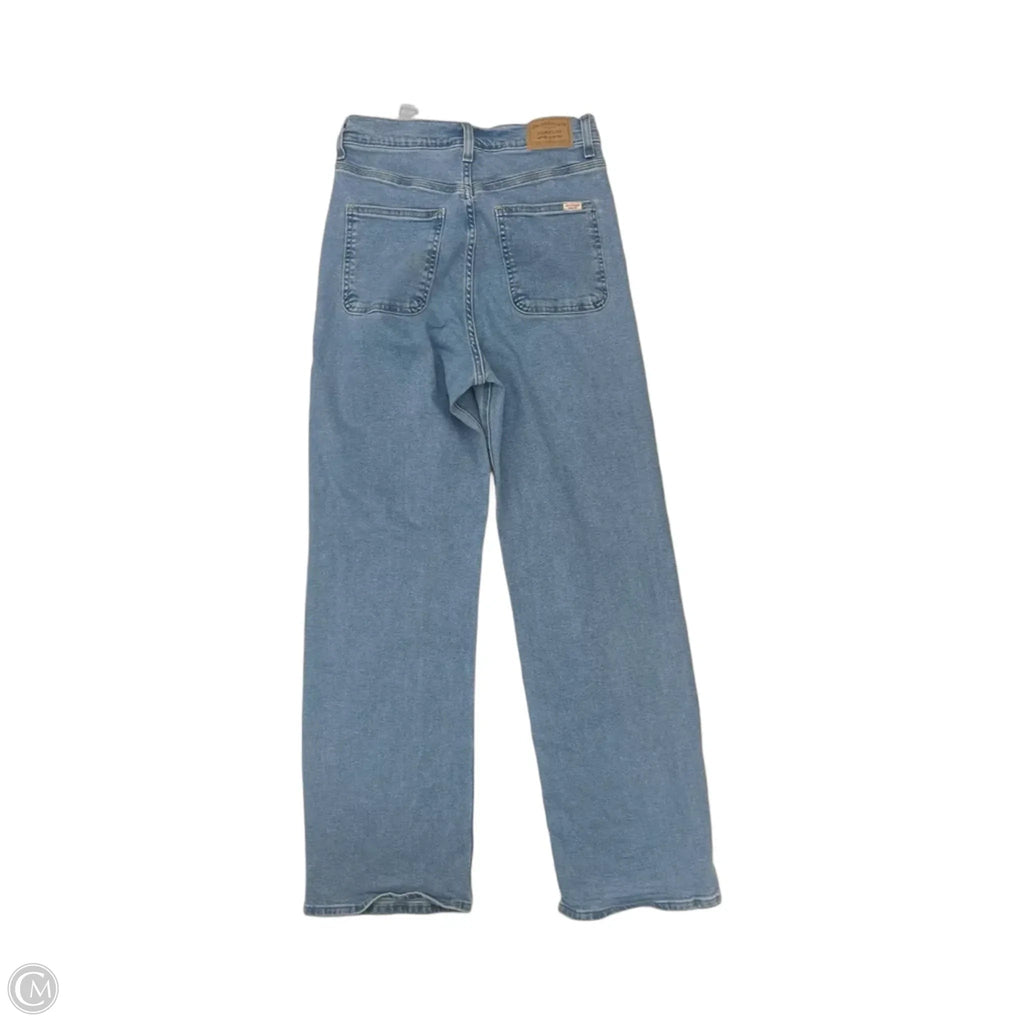 Jeans Straight By Abercrombie And Fitch In Blue Denim, Size: 10