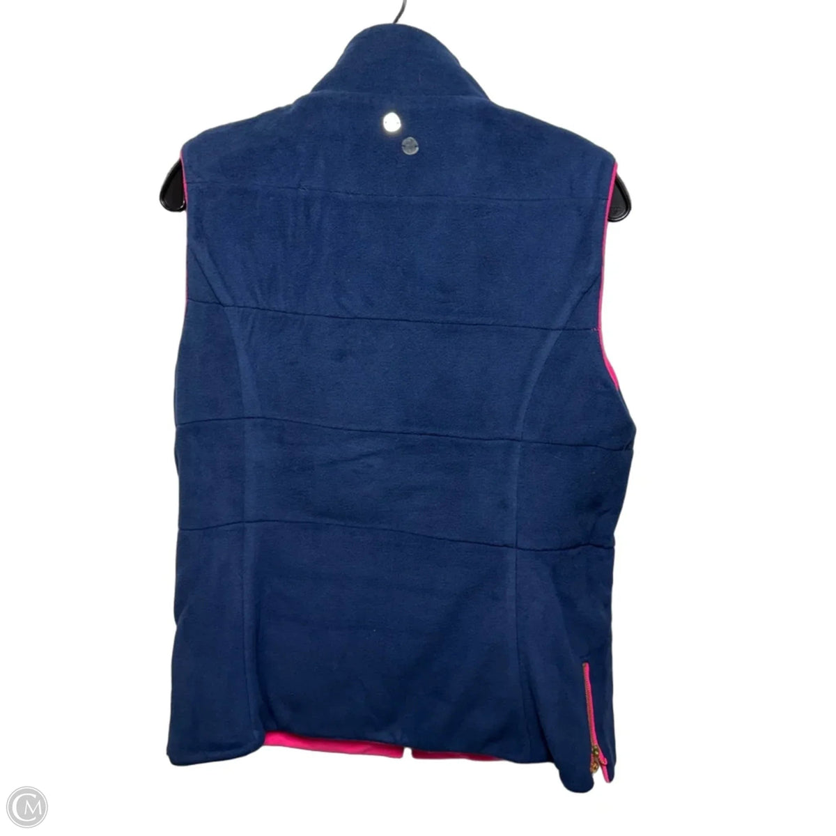 Reversible Vest Designer By Lilly Pulitzer In Blue & Pink, Size: L
