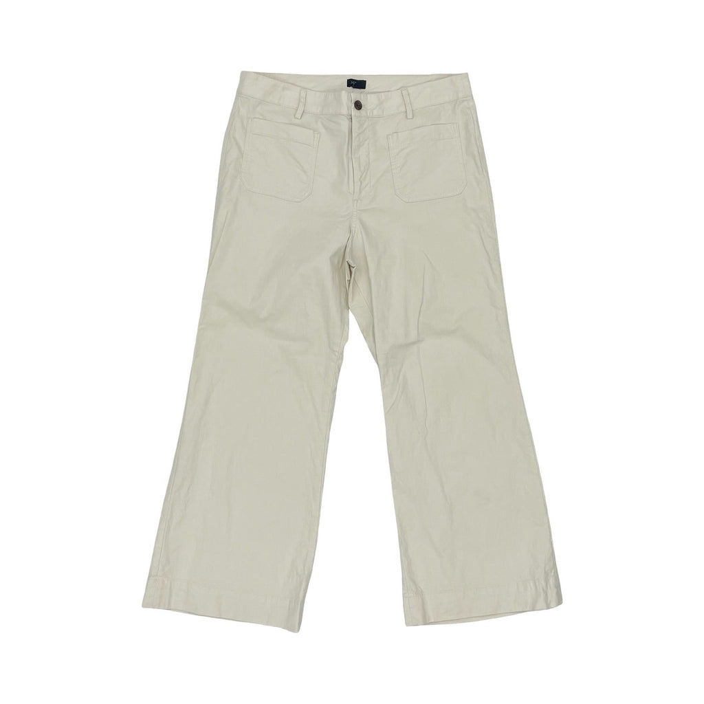 Pants Wide Leg By J. Crew In Cream, Size:14P