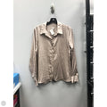 Top Long Sleeve By A New Day In Taupe, Size: M