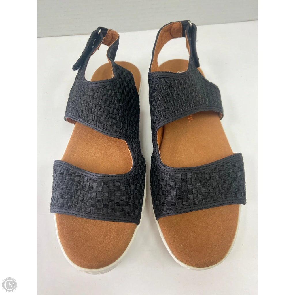Sandals Flats By Bernie Mev In Black, Size: 10.5