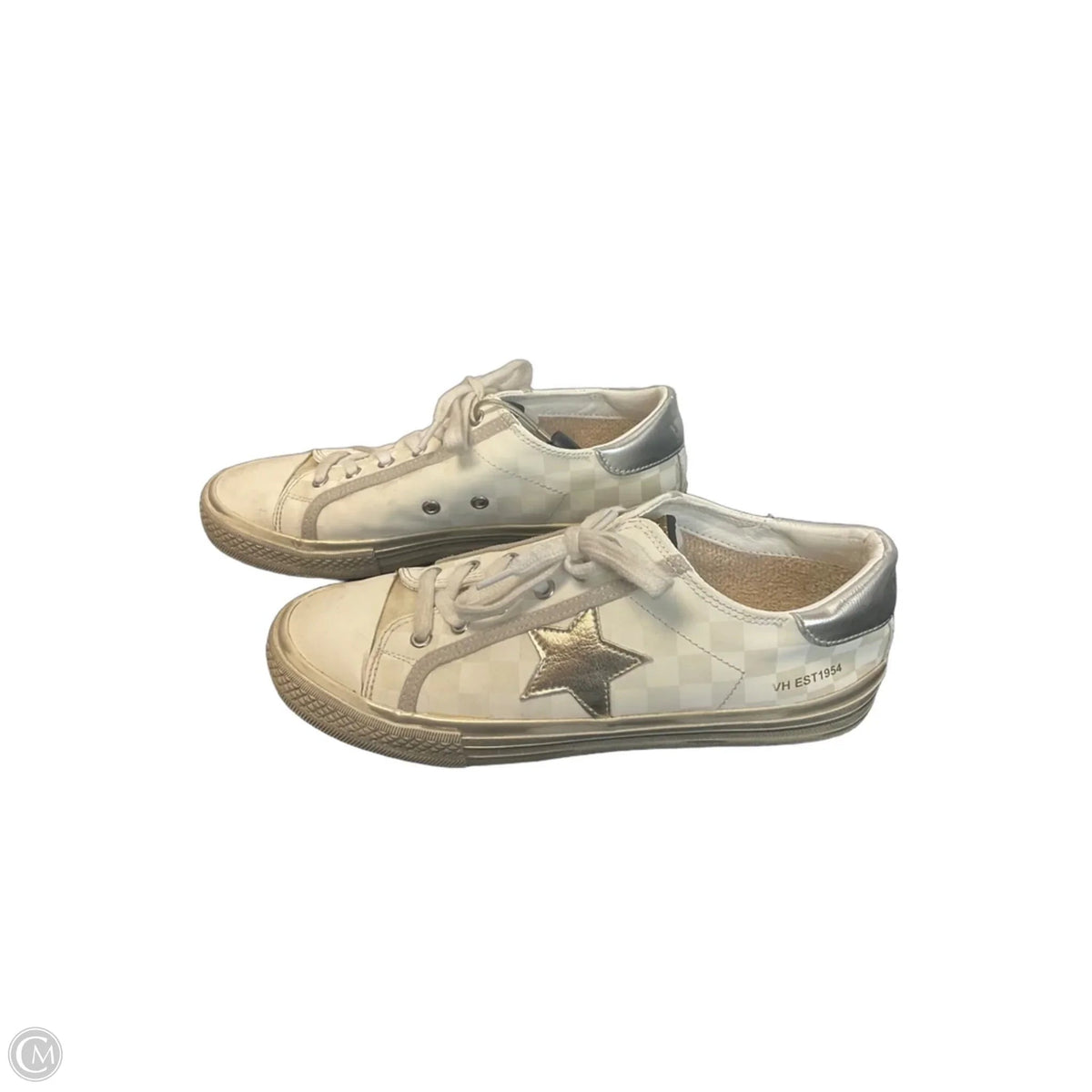 Shoes Sneakers By Vintage Havana In Cream, Size: 7