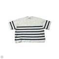 Sweater Short Sleeve By Abercrombie And Fitch In Striped Pattern, Size: Xs