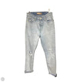 Jeans Straight By 7 For All Mankind In Blue Denim, Size: 0