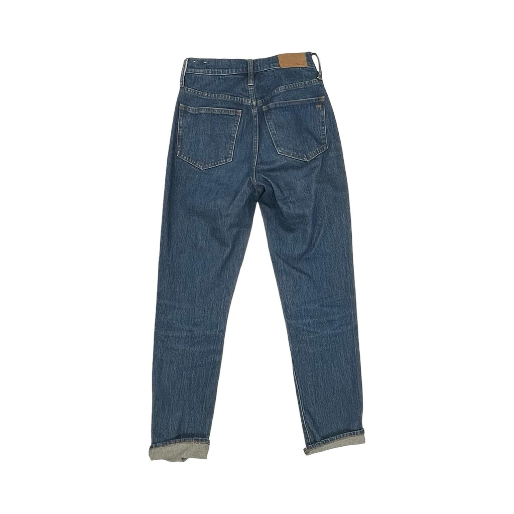 Jeans Straight By Madewell In Blue Denim, Size:0