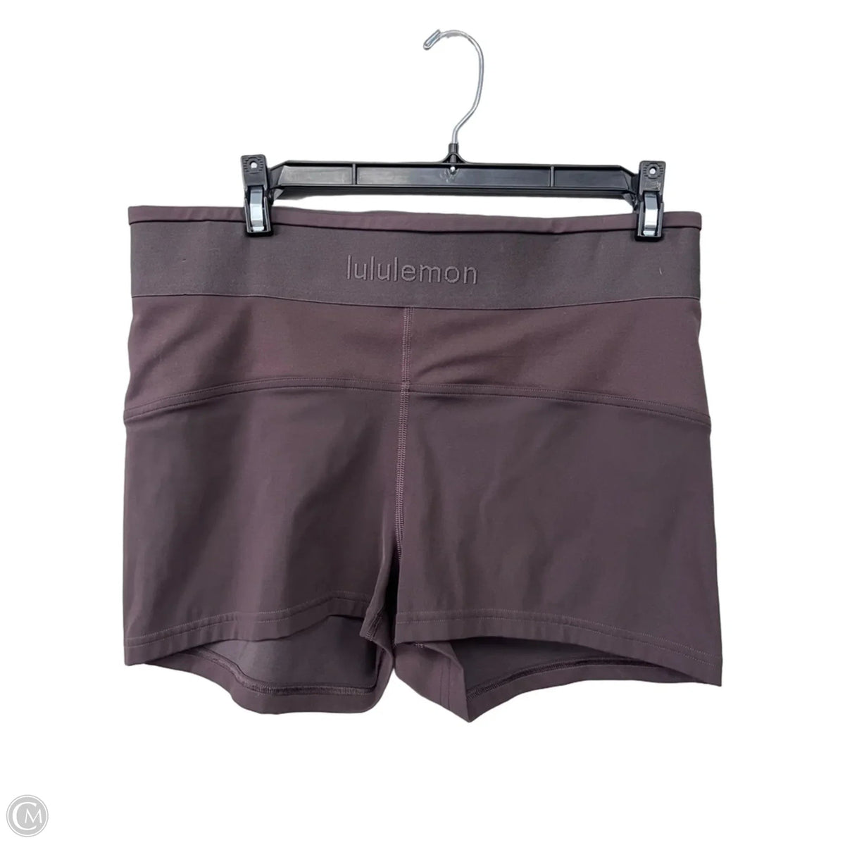 Athletic Shorts By Lululemon In Brown, Size: 8