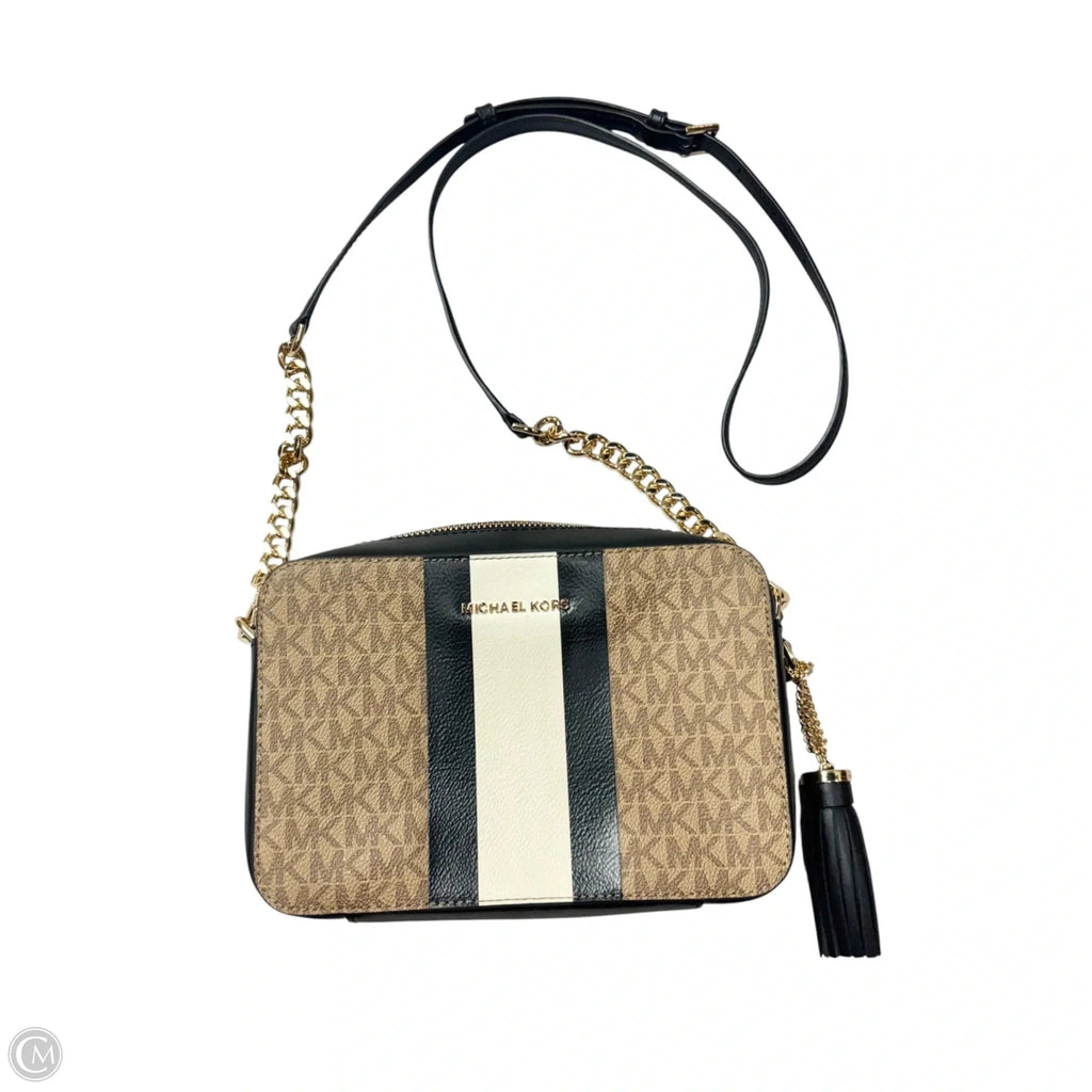 Crossbody Leather By Michael By Michael Kors, Size: Medium