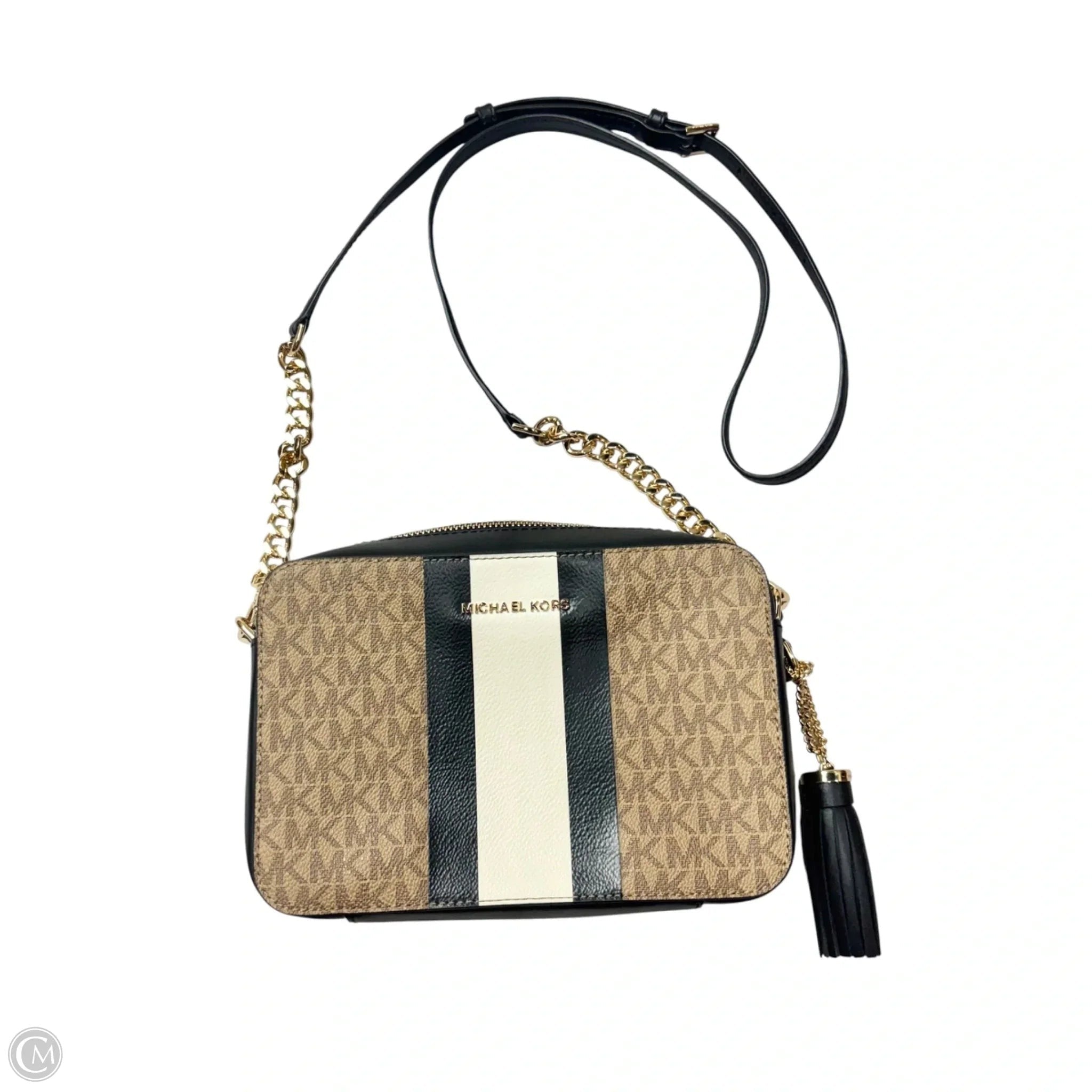 Crossbody Leather By Michael By Michael Kors, Size: Medium