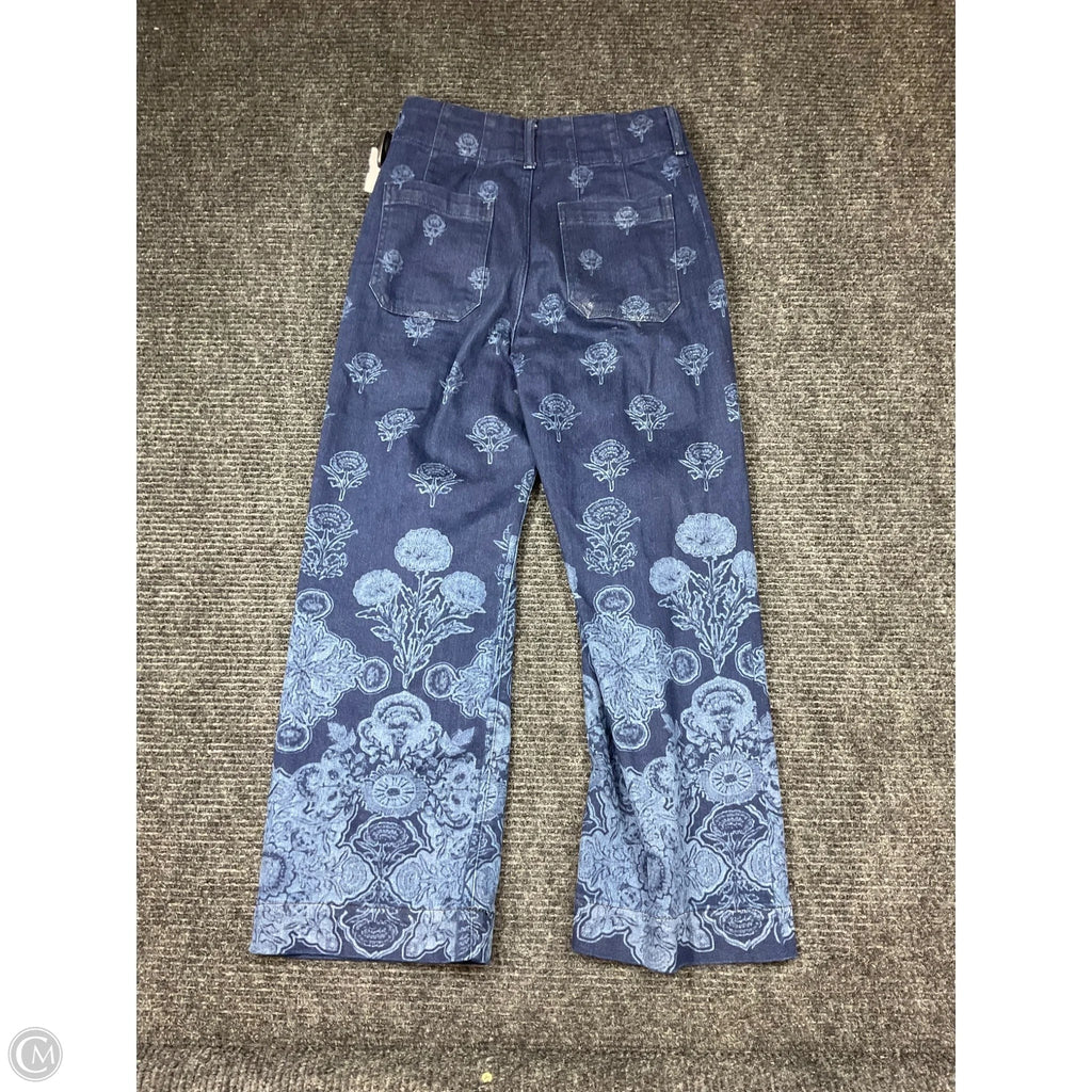 Jeans Wide Leg By Maeve In Blue Denim, Size: 2