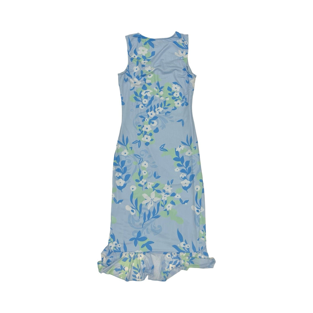 Dress Party Midi By Merokeety In Blue, Size:M