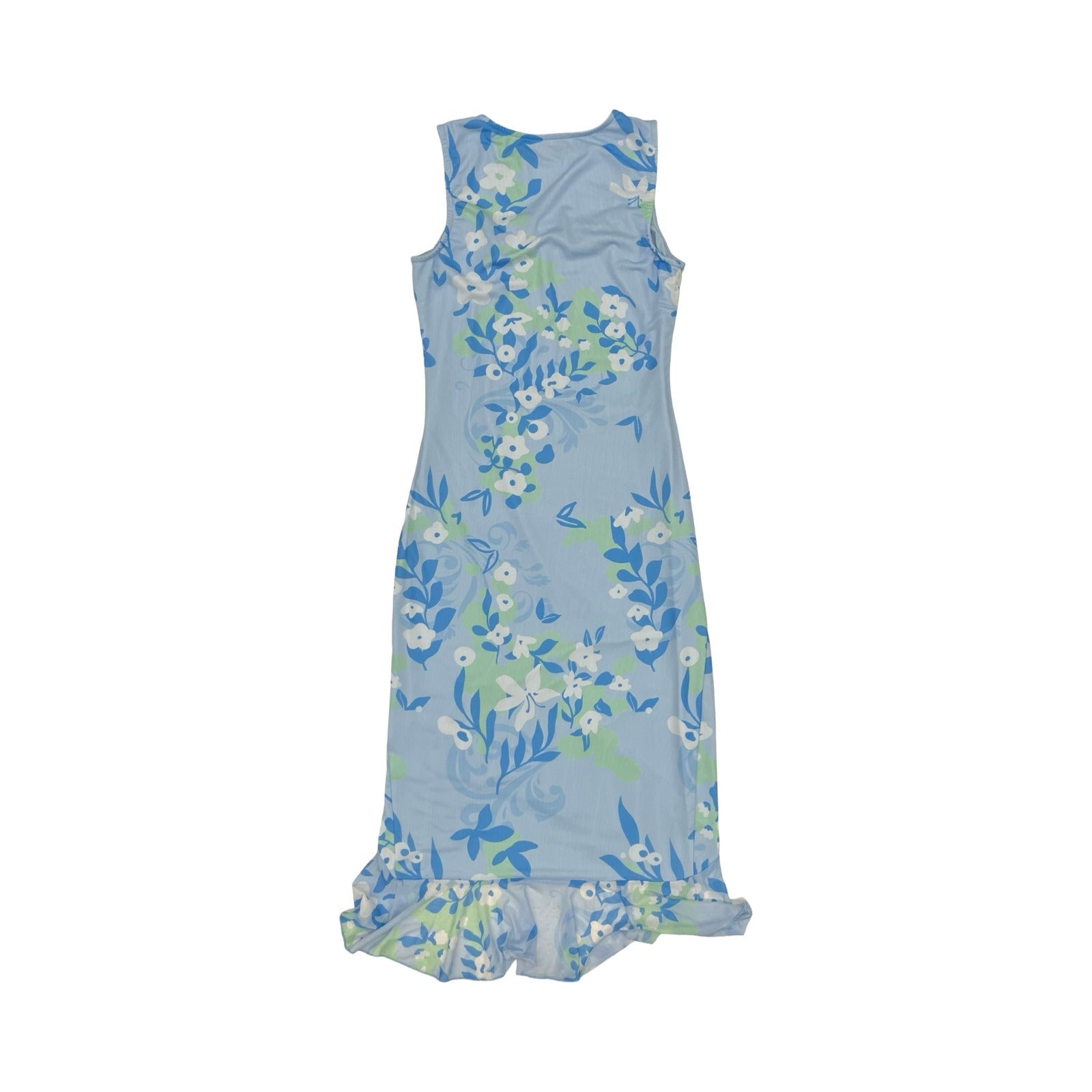 Dress Party Midi By Merokeety In Blue, Size:M
