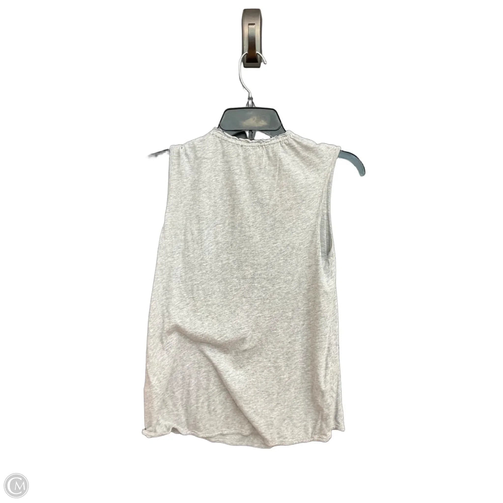 Top Sleeveless Basic By Gap In Grey, Size: Xs