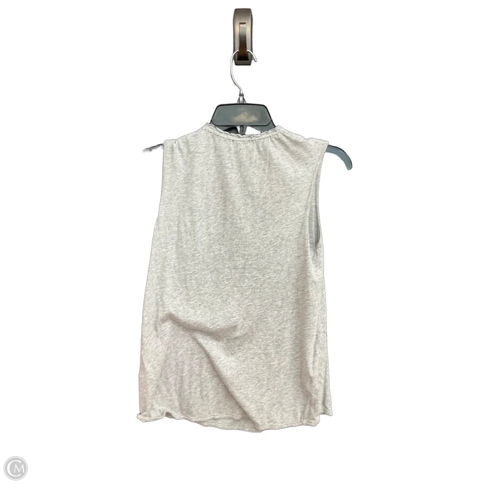 Top Sleeveless Basic By Gap In Grey, Size: Xs