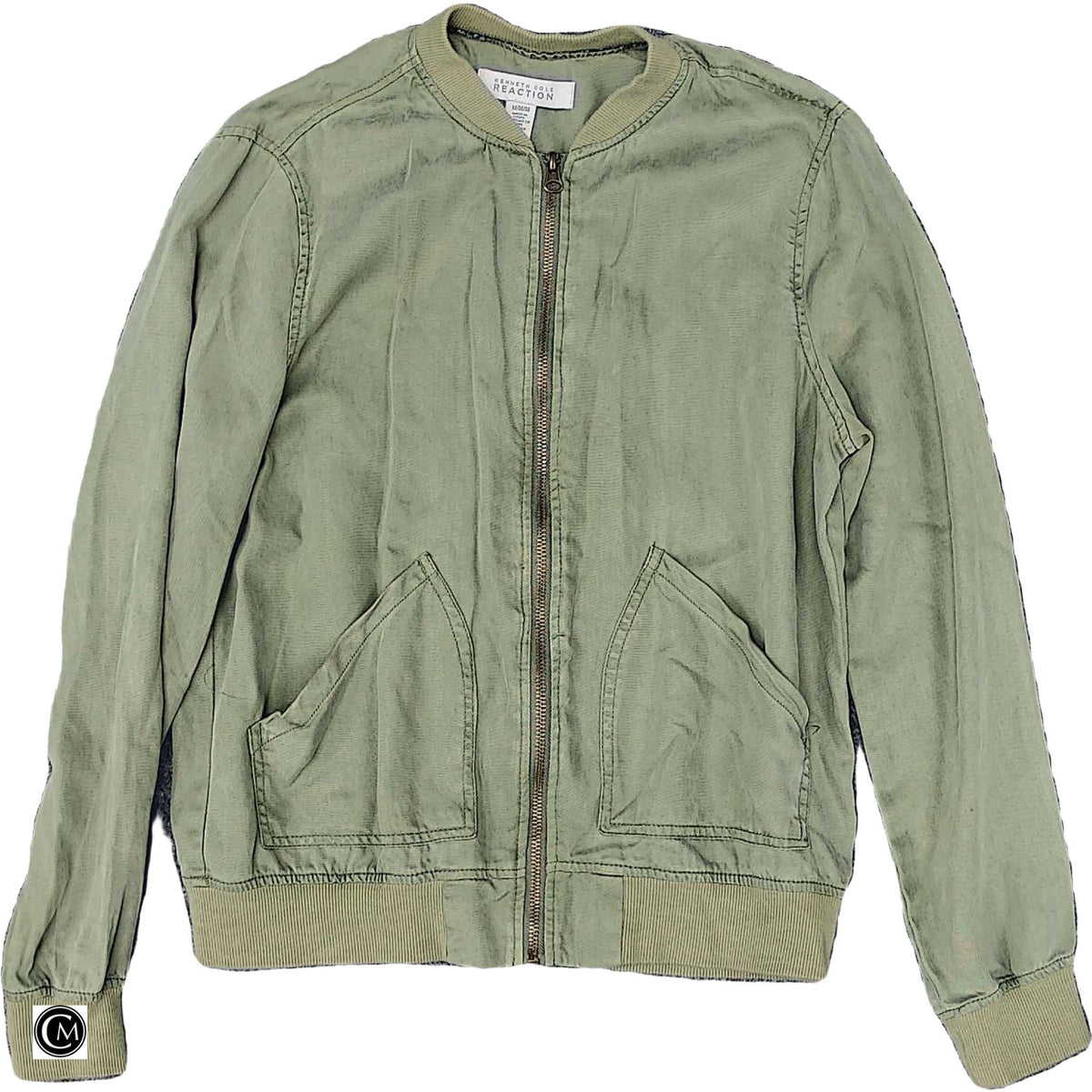 Jacket Utility By Kenneth Cole In Green, Size: M