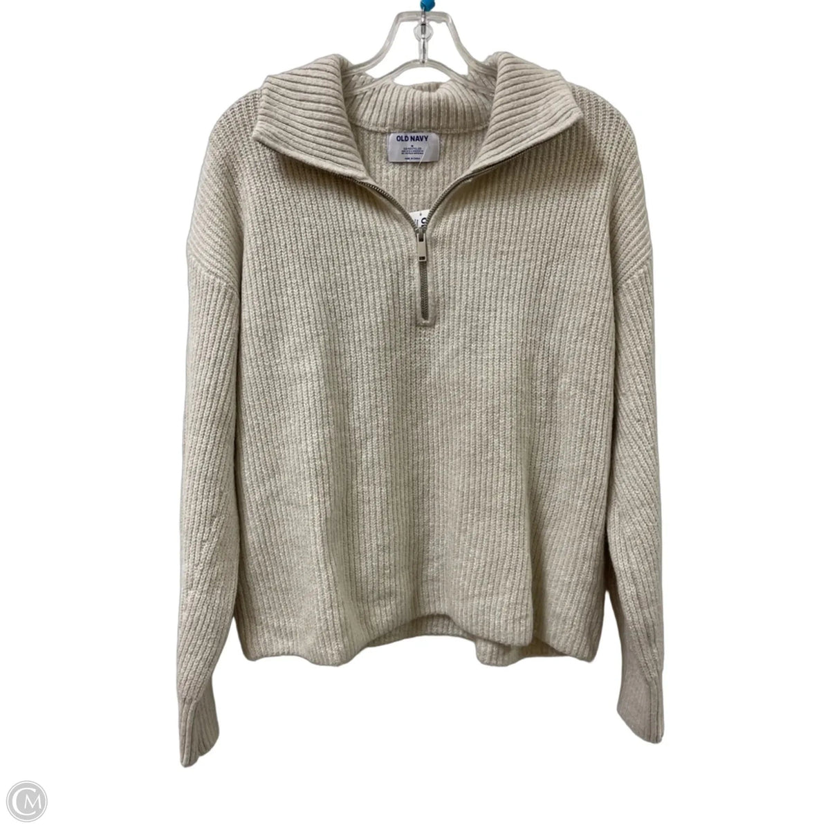 Sweater By Old Navy In Cream, Size: M