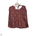Top Long Sleeve By Madewell In Floral Print, Size: M