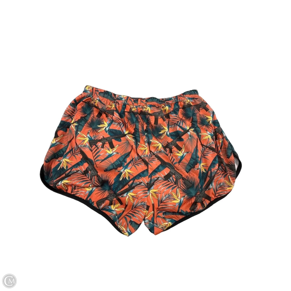 Athletic Shorts By Cmf In Tropical Print, Size: M