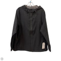 Jacket Windbreaker By Time And Tru In Black, Size: Xl
