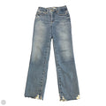 Jeans Straight By Good American In Blue Denim, Size: 0