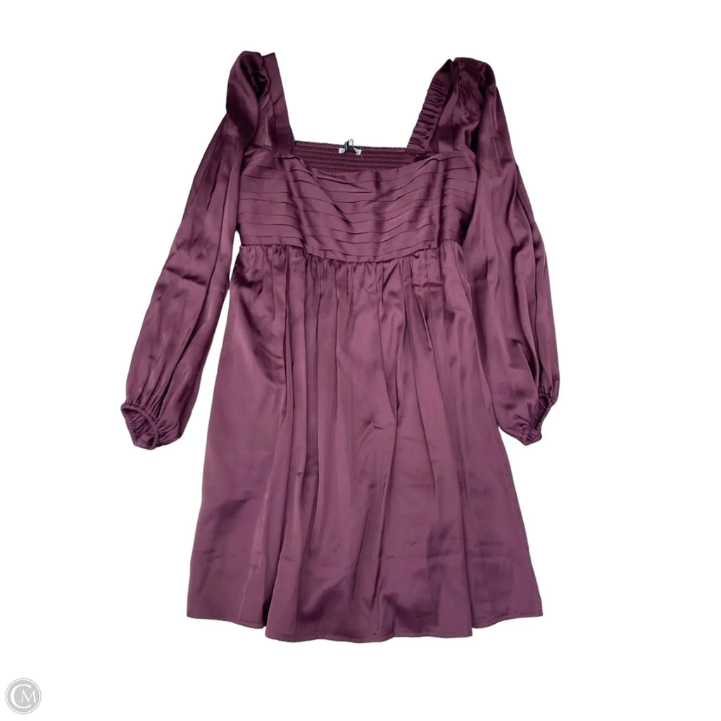 Dress Party Short By Abercrombie And Fitch In Purple, Size: L