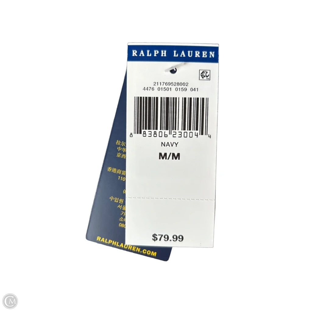 Sweatshirt Crewneck By Polo Ralph Lauren In Blue, Size: M