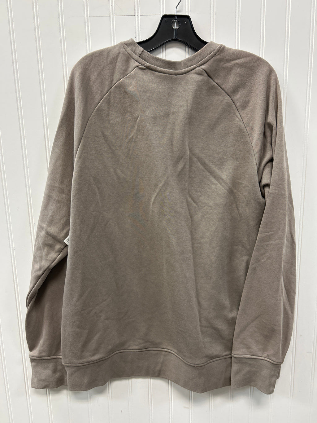 Athletic Sweatshirt Crewneck By Reebok In Grey, Size:L