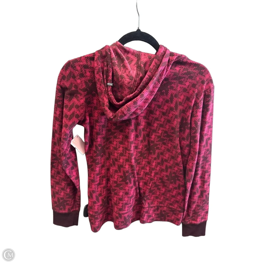 Athletic Top Long Sleeve Hoodie By Columbia In Pink, Size: S