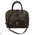 Zip zip satchel Handbag Designer By Dooney And Bourke, Size: Medium