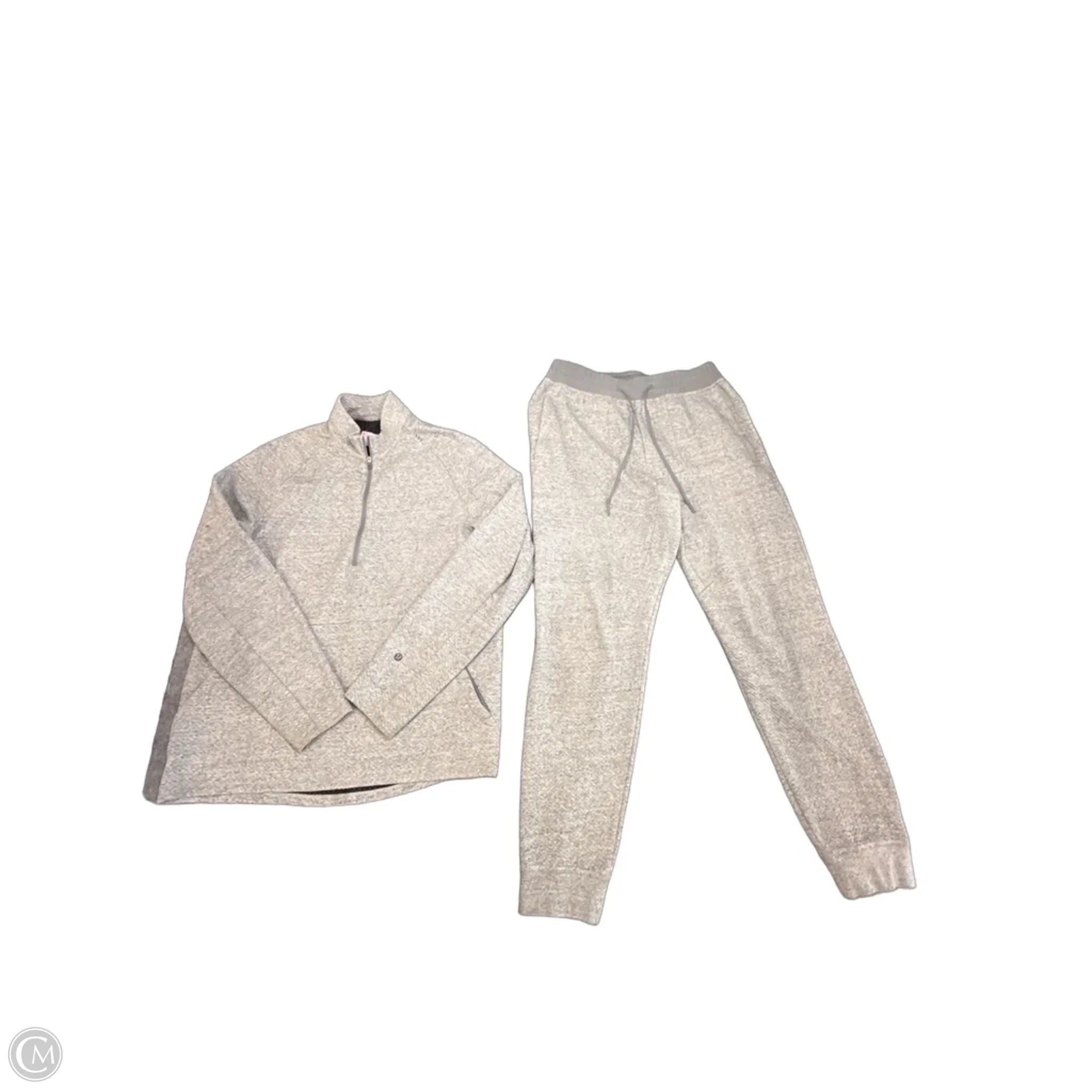 Athletic Pants 2pc By Lululemon In Grey, Size: L