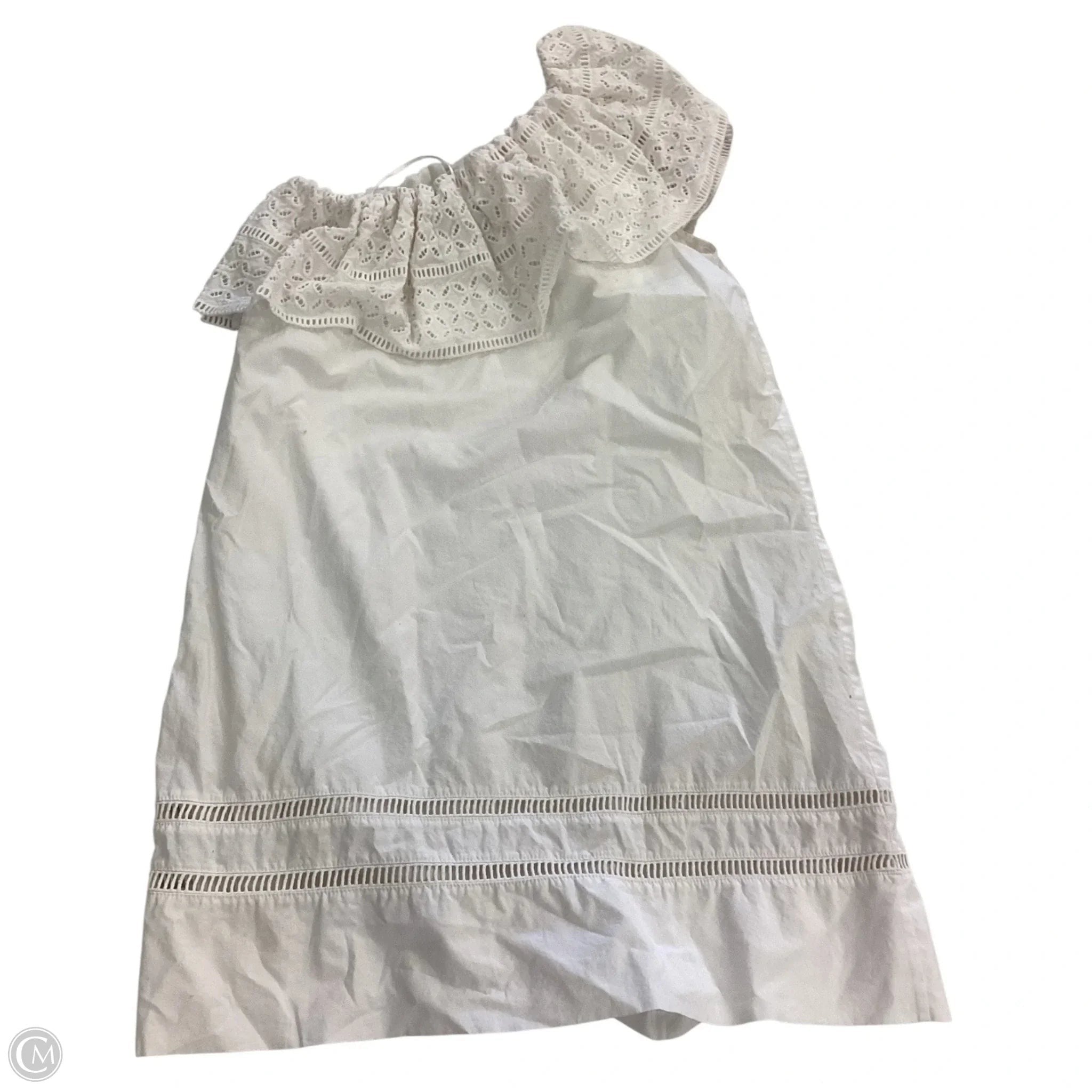 Dress Casual Short By Abercrombie And Fitch In White, Size: Xs