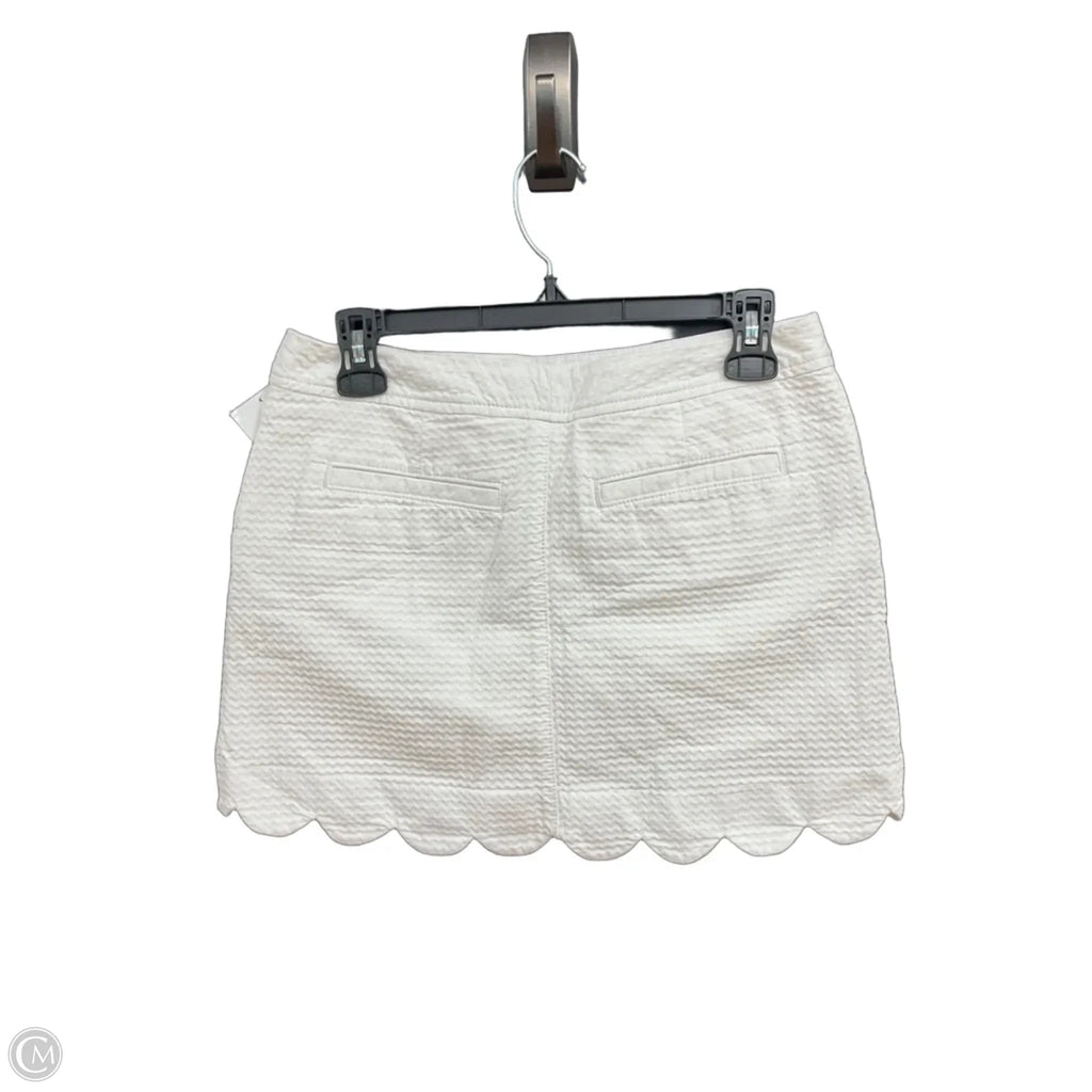 Skort Designer By Lilly Pulitzer In White, Size: 2