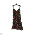 Dress Casual Midi By Michael By Michael Kors In Black & Red, Size: L