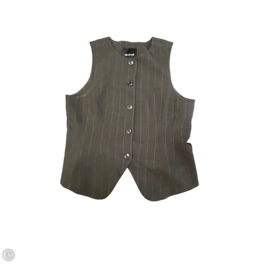 Vest Other By Madewell In Striped Pattern, Size: L