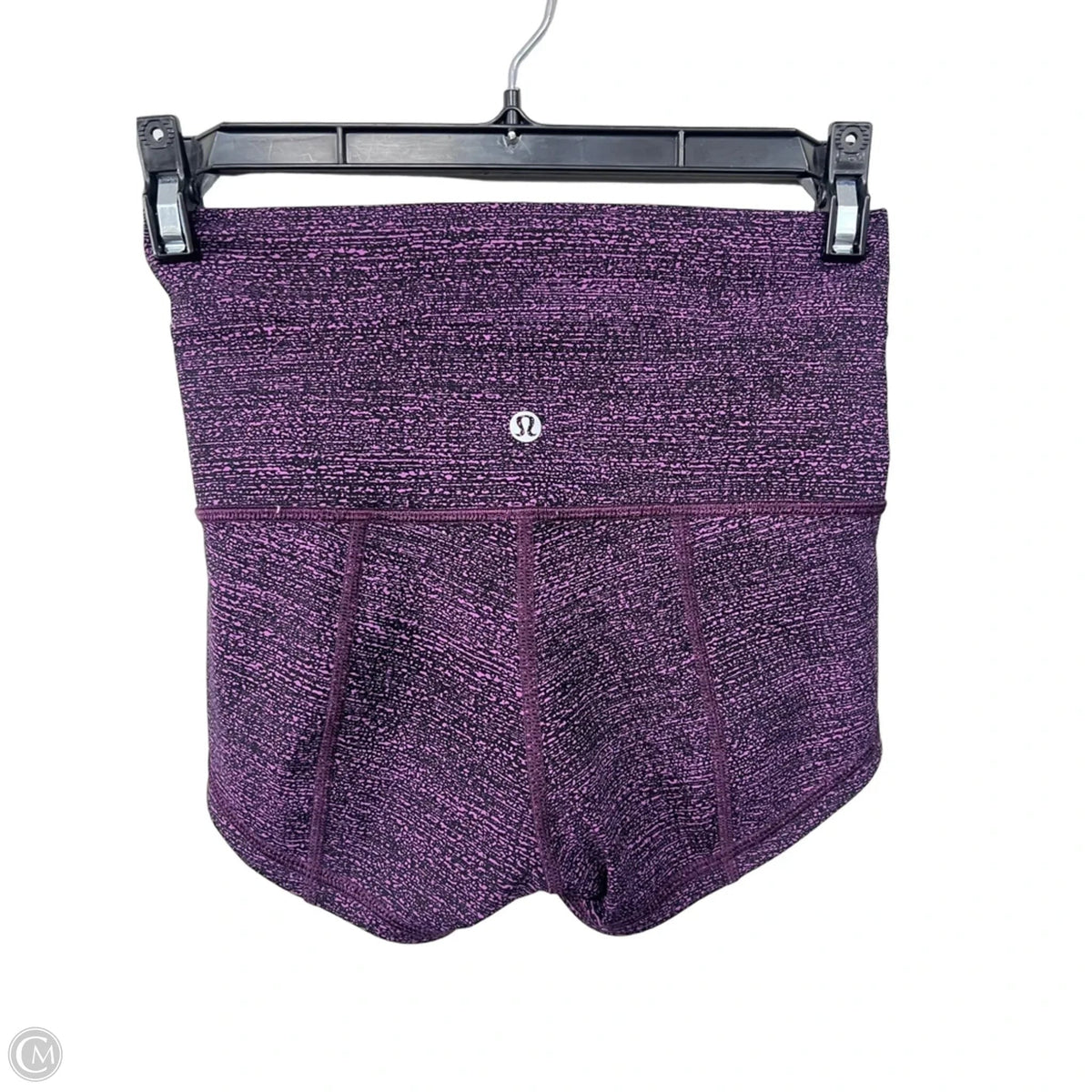 Athletic Shorts By Lululemon In Purple, Size: 4