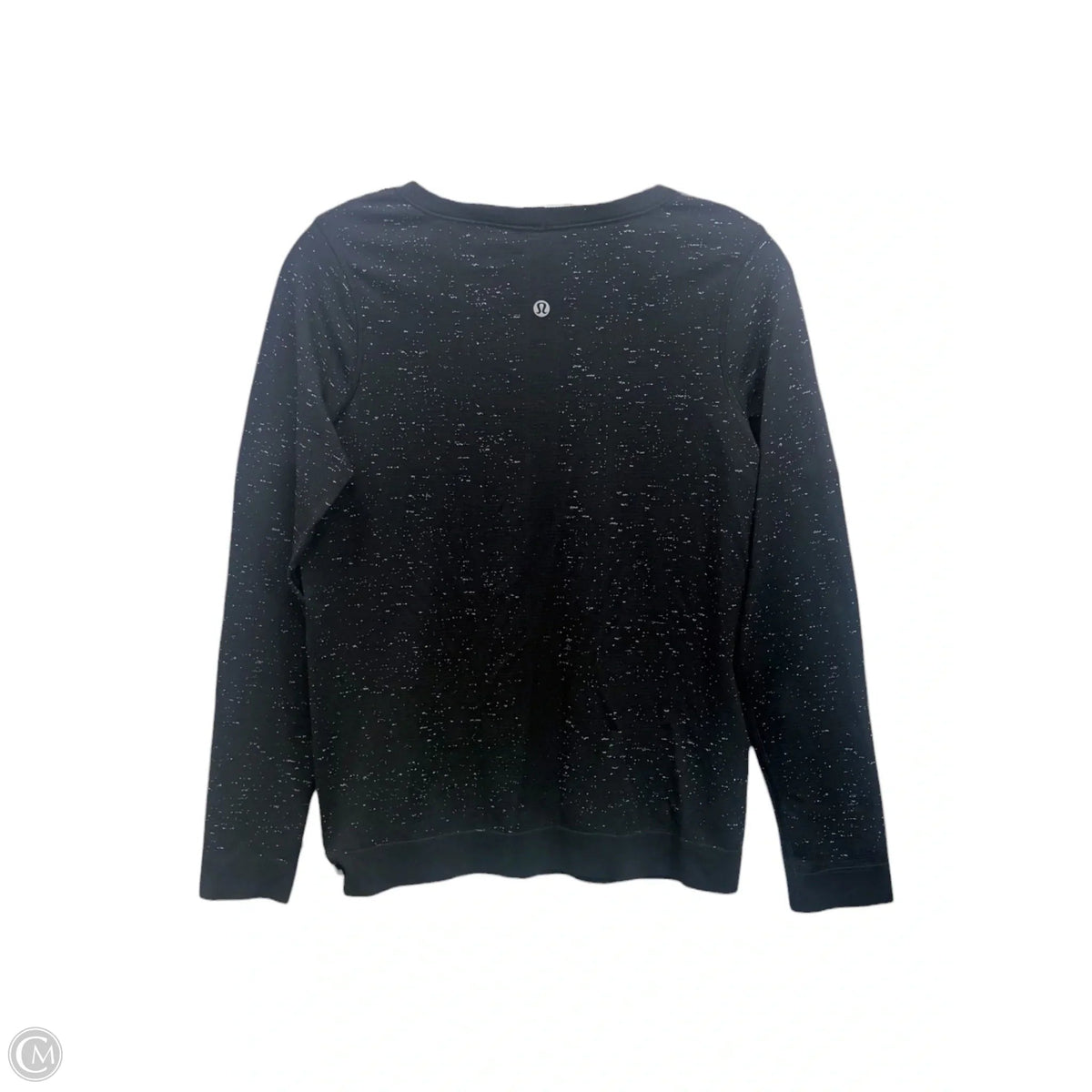Athletic Top Long Sleeve Crewneck By Lululemon In Black, Size: S