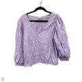 Top 3/4 Sleeve By A New Day In Purple, Size: Xl