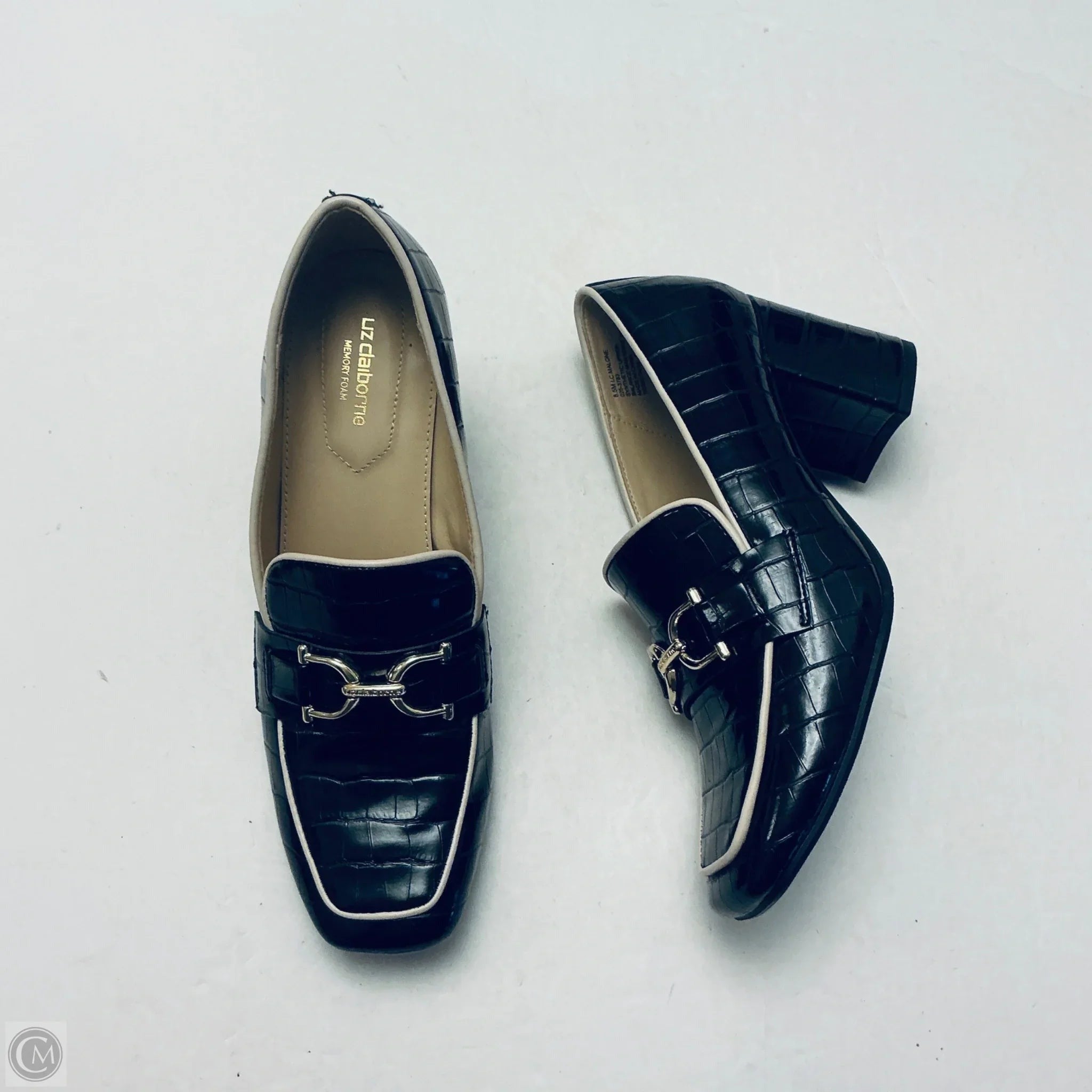 Shoes Heels Block By Liz Claiborne In Black, Size: 8.5